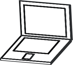 Laptop wired