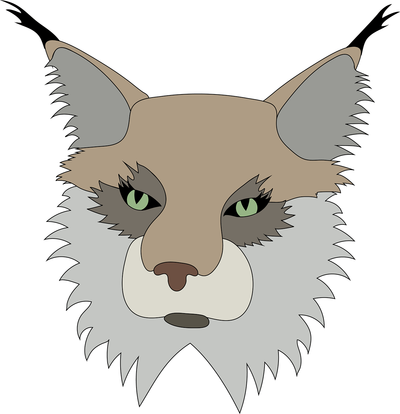 Lynx vector cartoon